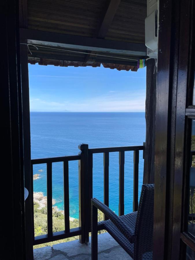 Double Studio Room By The Sea Tsagkarada Exterior foto